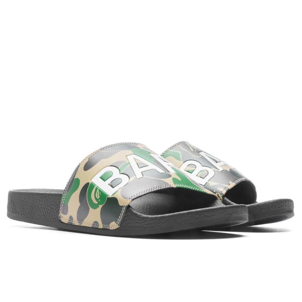 Abc Camo Slide Sandals- Green - Image 3
