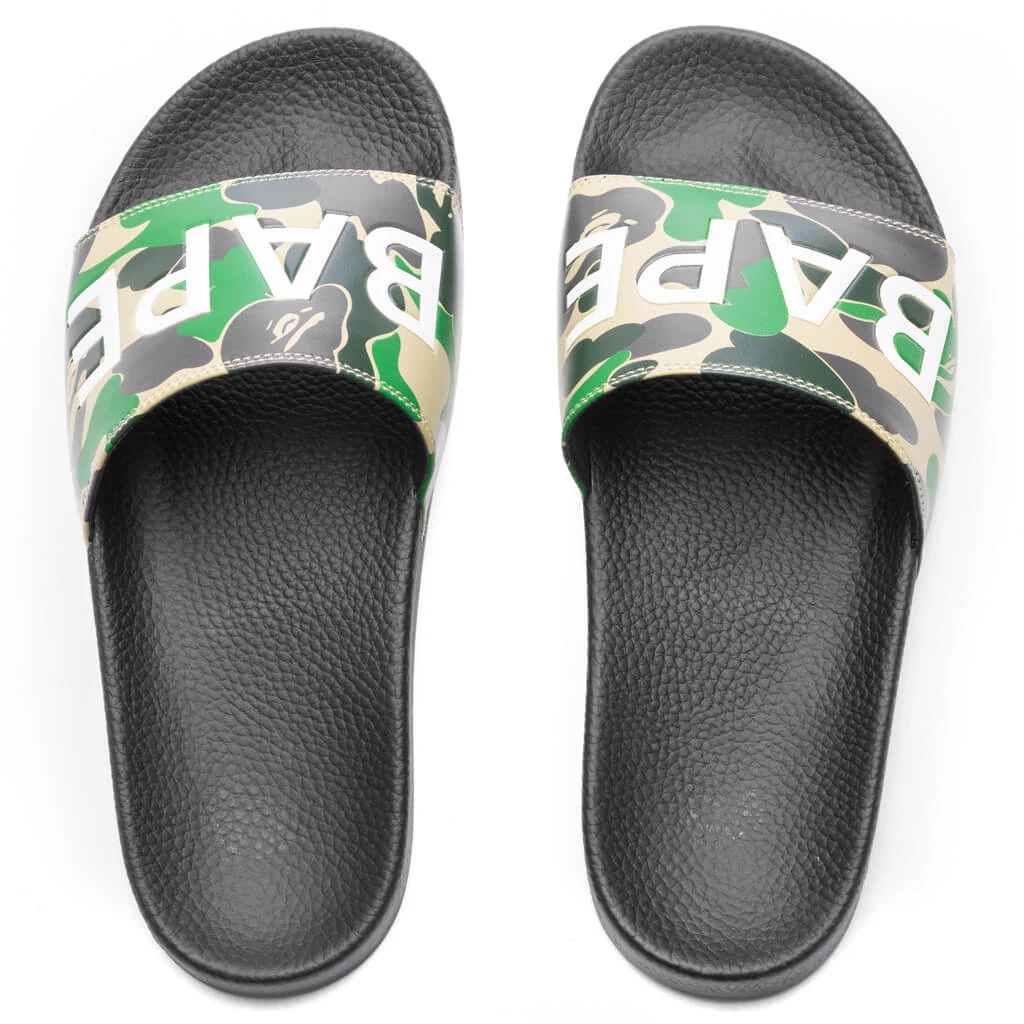 Abc Camo Slide Sandals- Green - Image 2