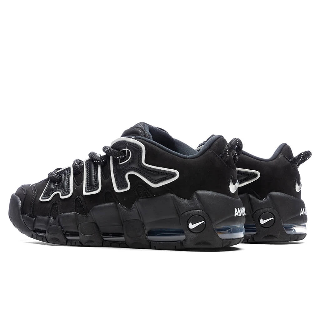 AMBUSH X Nike Air More Uptempo Low SP - Black/White - Image 3