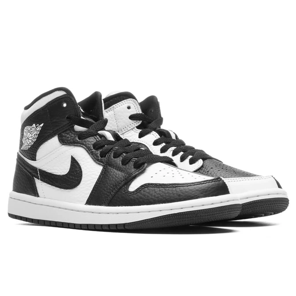 Air Jordan 1 Mid SE Women's - White/Black/White - Image 2