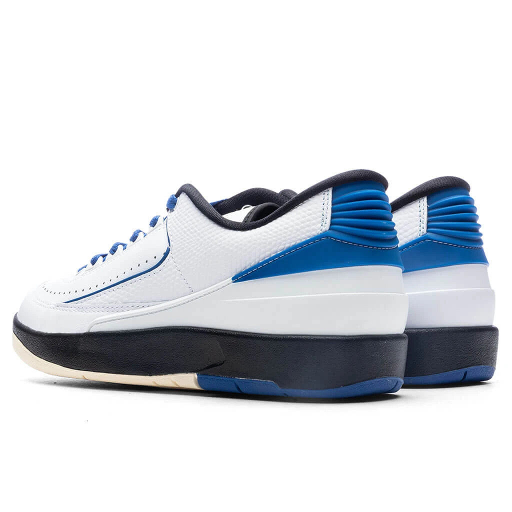 Air Jordan 2 Retro Low Women's Varsity Royal - White/Varsity Royal/Black - Image 3