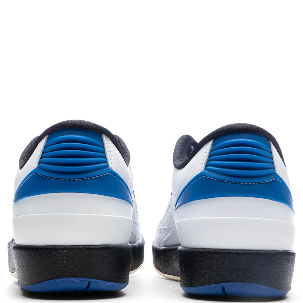 Air Jordan 2 Retro Low Women's Varsity Royal - White/Varsity Royal/Black - Image 4
