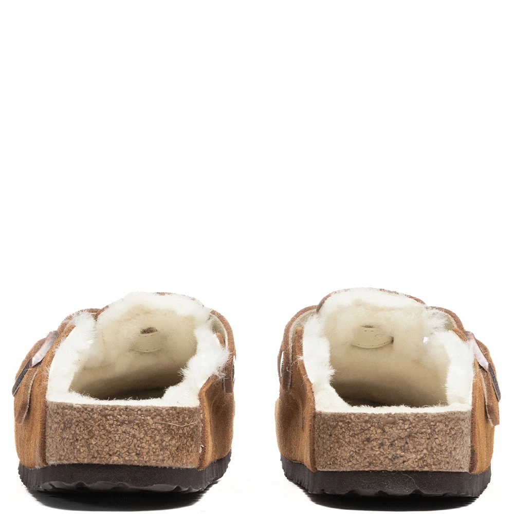Birkenstock Wide Boston Shearling - Mink - Image 5