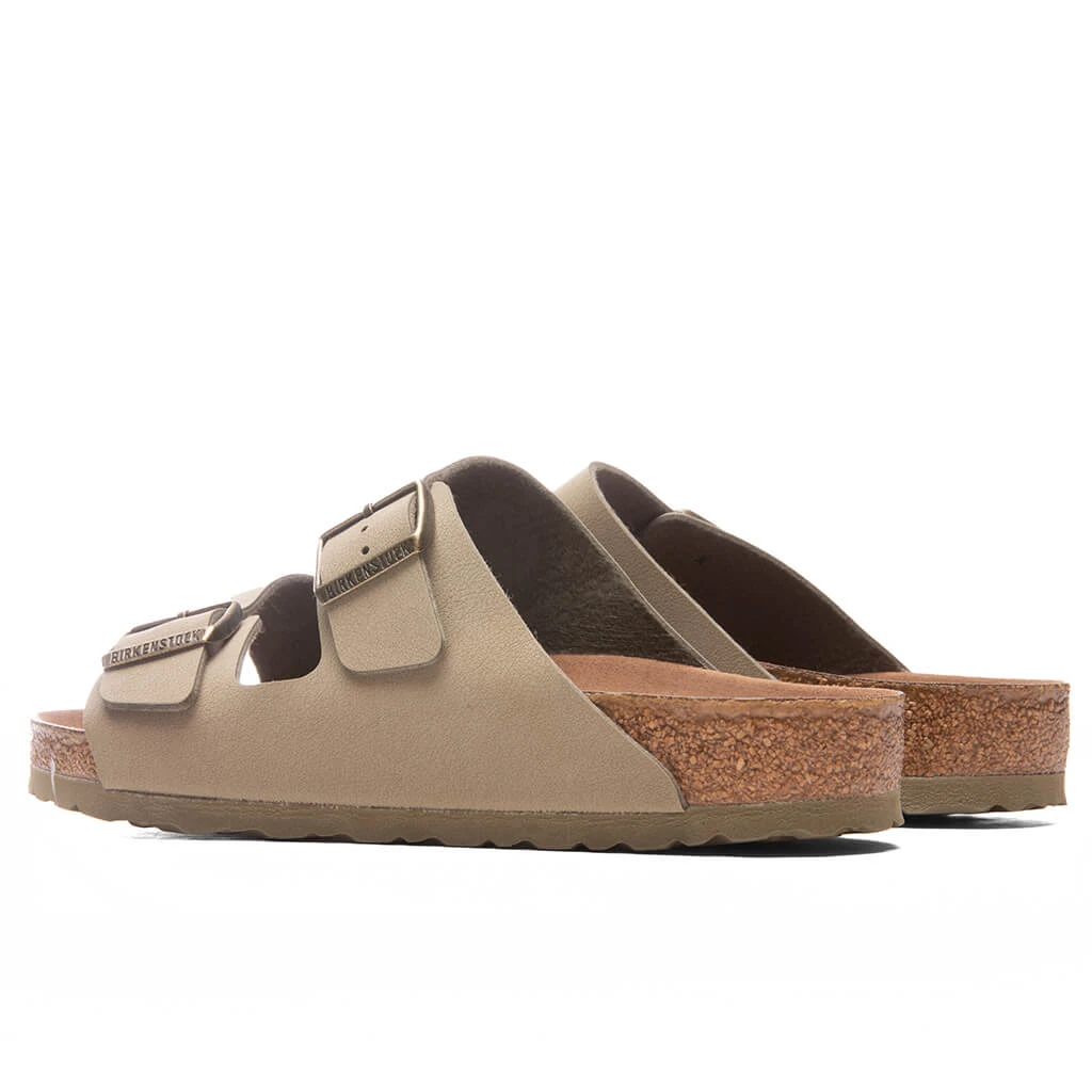Birkenstock Wide Arizona Vegan Birkibuc - Khaki - Image 4