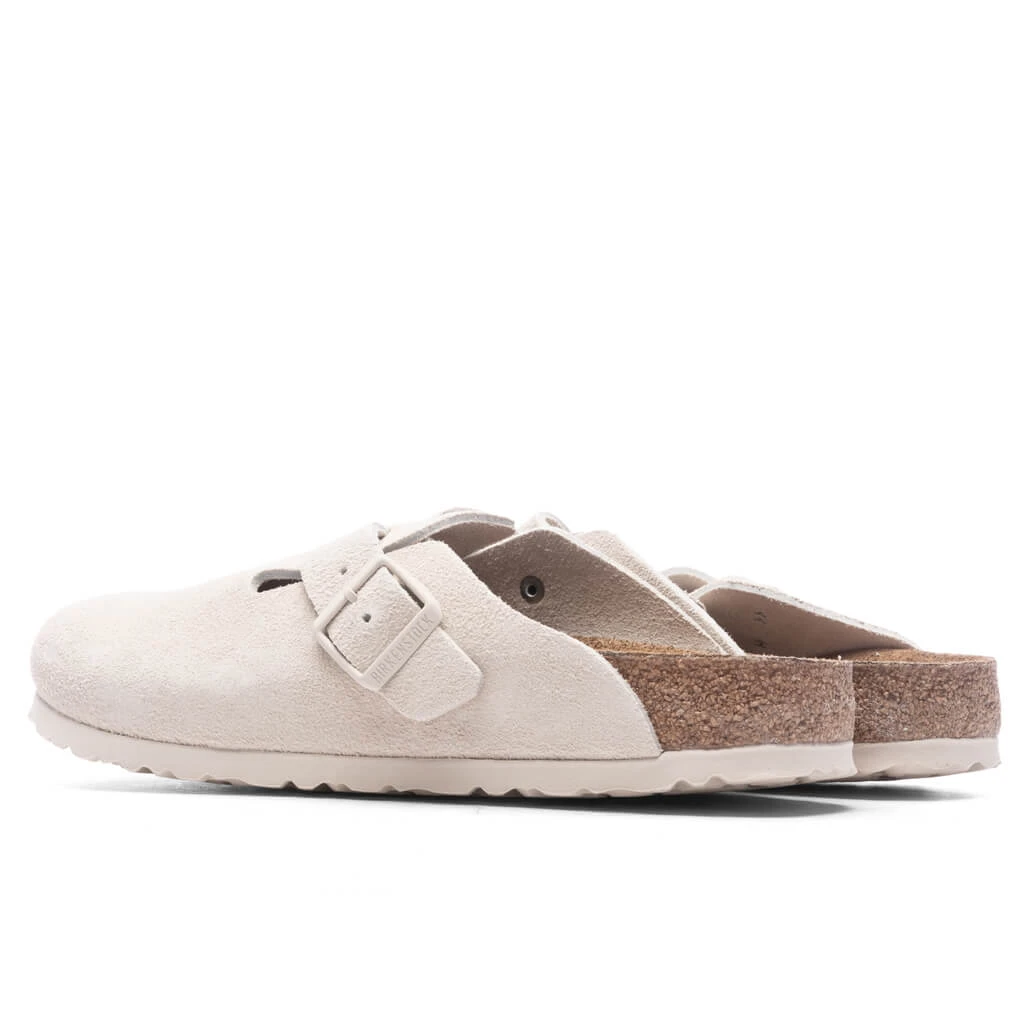 Birkenstock Narrow Boston - Antique White - Image 3