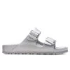 Birkenstock Women's Narrow Arizona Essentials Eva - Metallic Silver