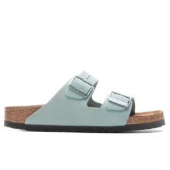 Birkenstock Women's Narrow Arizona Soft Footbed - Faded Aqua