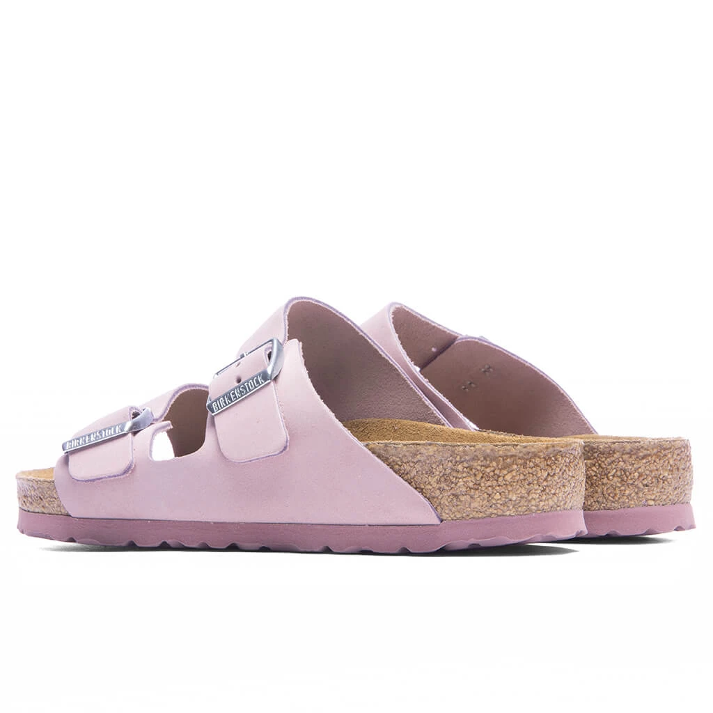 Birkenstock Women's Wide Arizona Soft Footbed - Lilac - Image 4