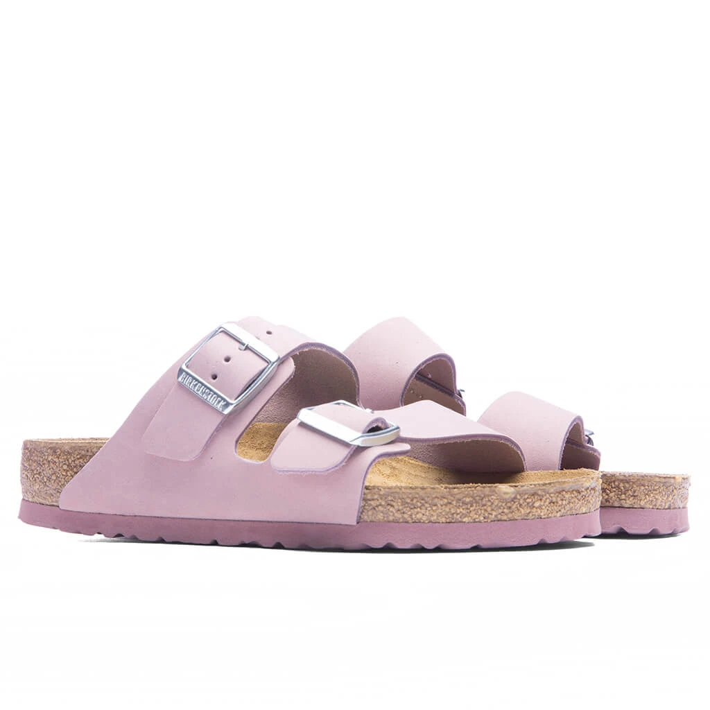 Birkenstock Women's Wide Arizona Soft Footbed - Lilac - Image 3