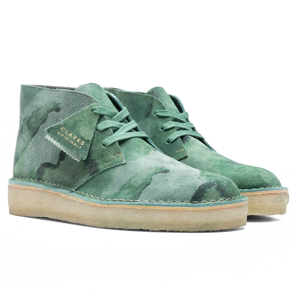 Clarks Desert Coal - Green Camo - Image 2