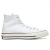 Converse Chuck '70 Hi - White/Garnet/Egret
