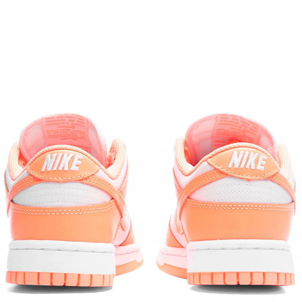Nike Women's Dunk Low - Peach Cream/White - Image 4