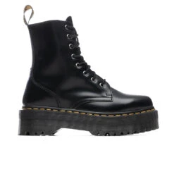 Dr. Martens Women's Jadon Smooth Leather Platform Boots - Black