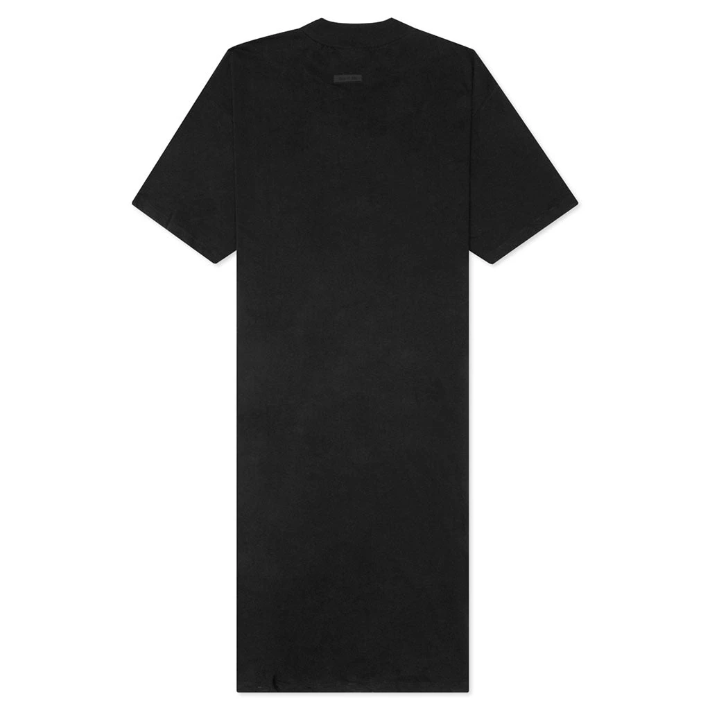 Essentials 3/4 Sleeve Dress Women's - Jet Black - Image 2
