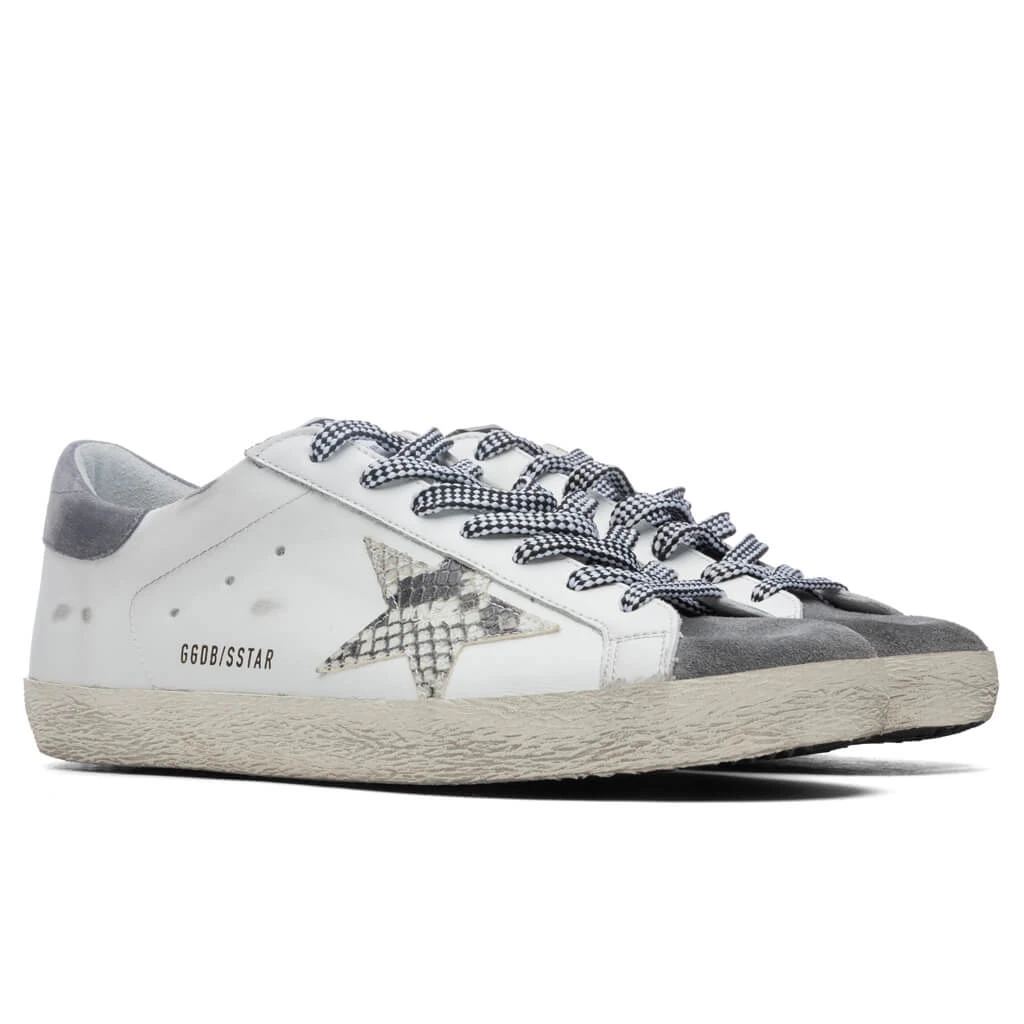 Golden Goose Super-Star Sneakers - White/Grey Asphalt - Image 2