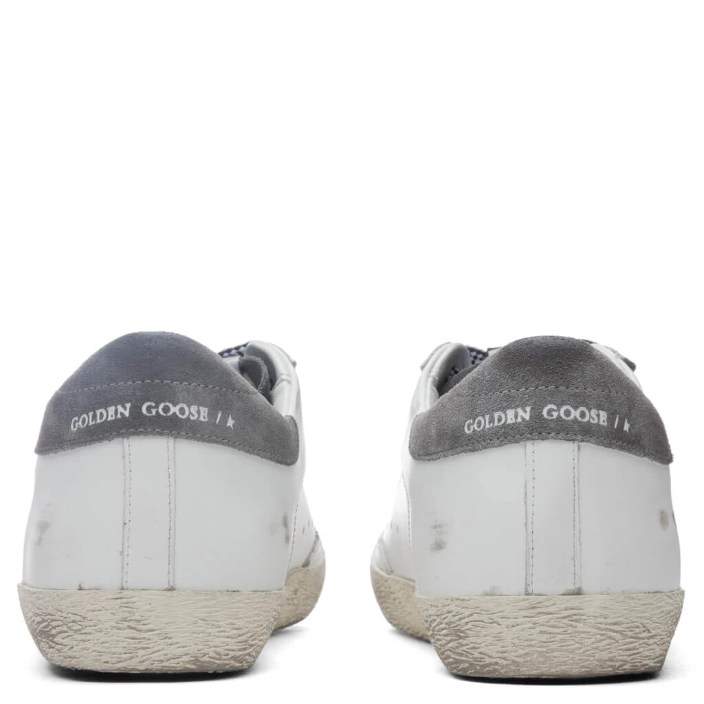 Golden Goose Super-Star Sneakers - White/Grey Asphalt - Image 4