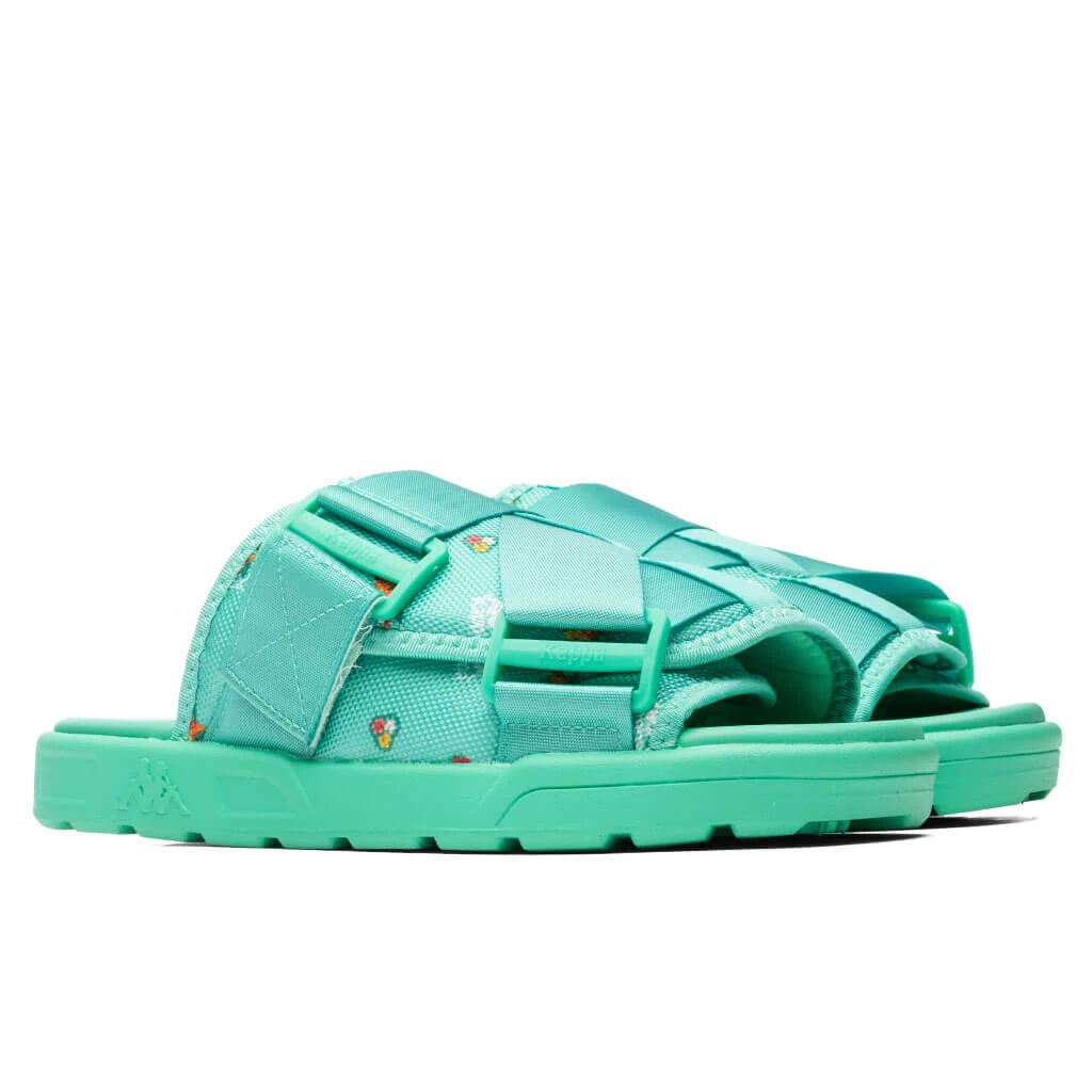 Kappa 222 Banda Degana Sandals - LT Green/Off-White - Image 2
