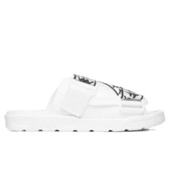 Kappa 222 Banda Mitel 1 Sandals - White/Black