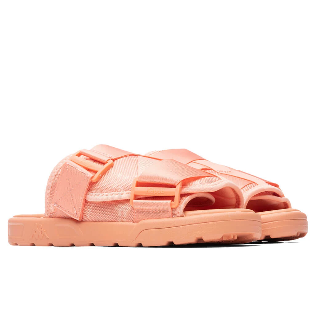 Kappa 222 Banda Mitel 4 Sandals - Pink Blush/White - Image 2