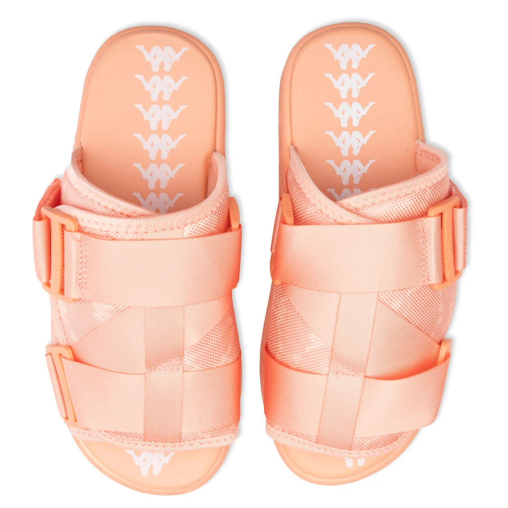 Kappa 222 Banda Mitel 4 Sandals - Pink Blush/White - Image 4