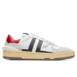 Lanvin Clay Low Top Sneakers - White/Grey