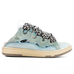 Lanvin Curb Mules - Pale Blue