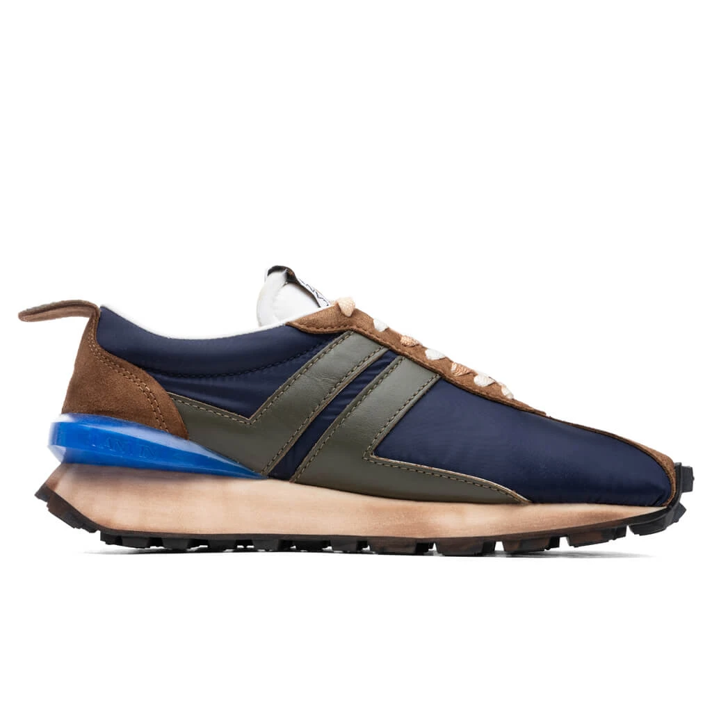 Lanvin Running Sneakers - Navy Blue/Green