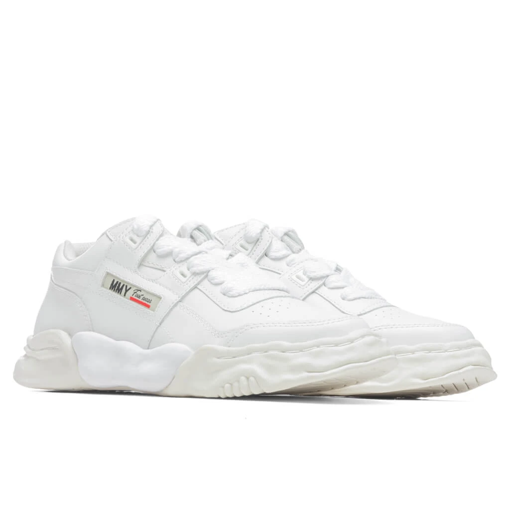 Parker Low OG Sole Leather Sneaker - White - Image 2