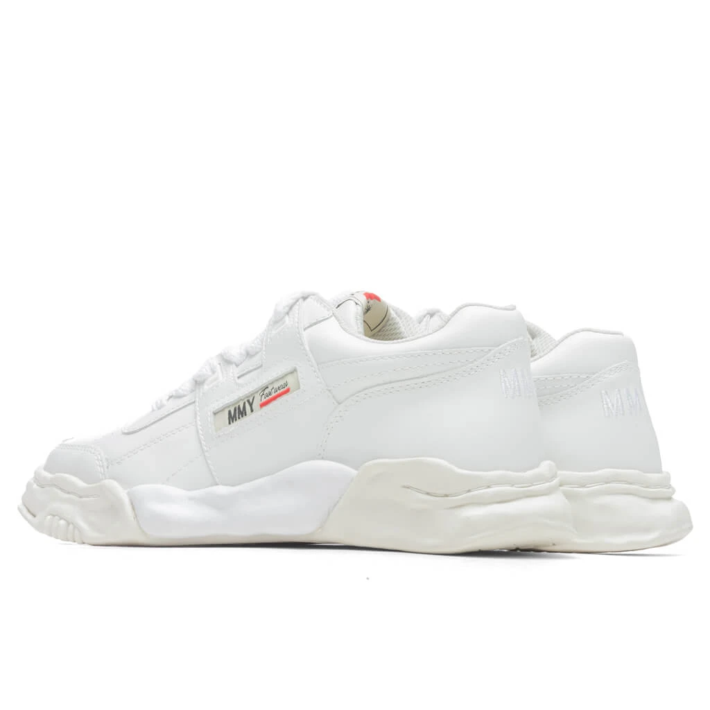 Parker Low OG Sole Leather Sneaker - White - Image 3