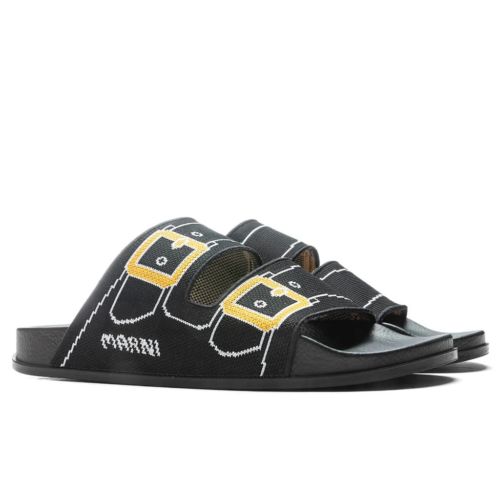 Marni Sandal - Black/Gold - Image 3