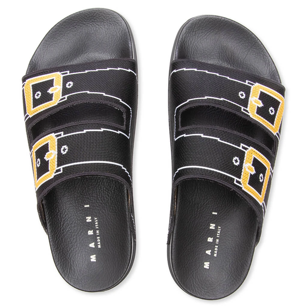 Marni Sandal - Black/Gold - Image 2