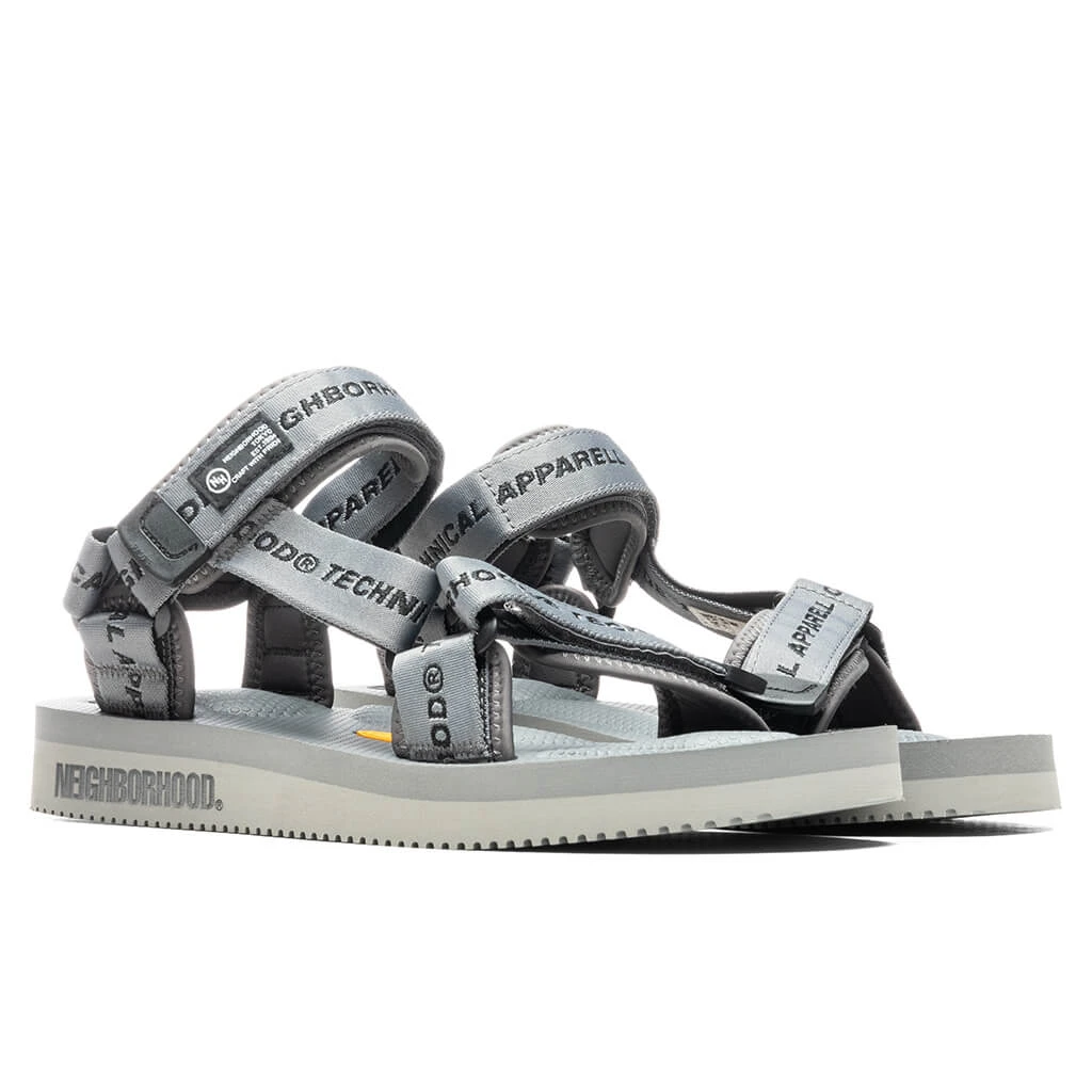 Neighborhood X Suicoke SI . OG-022V2 NR-Sandal - Grey - Image 2