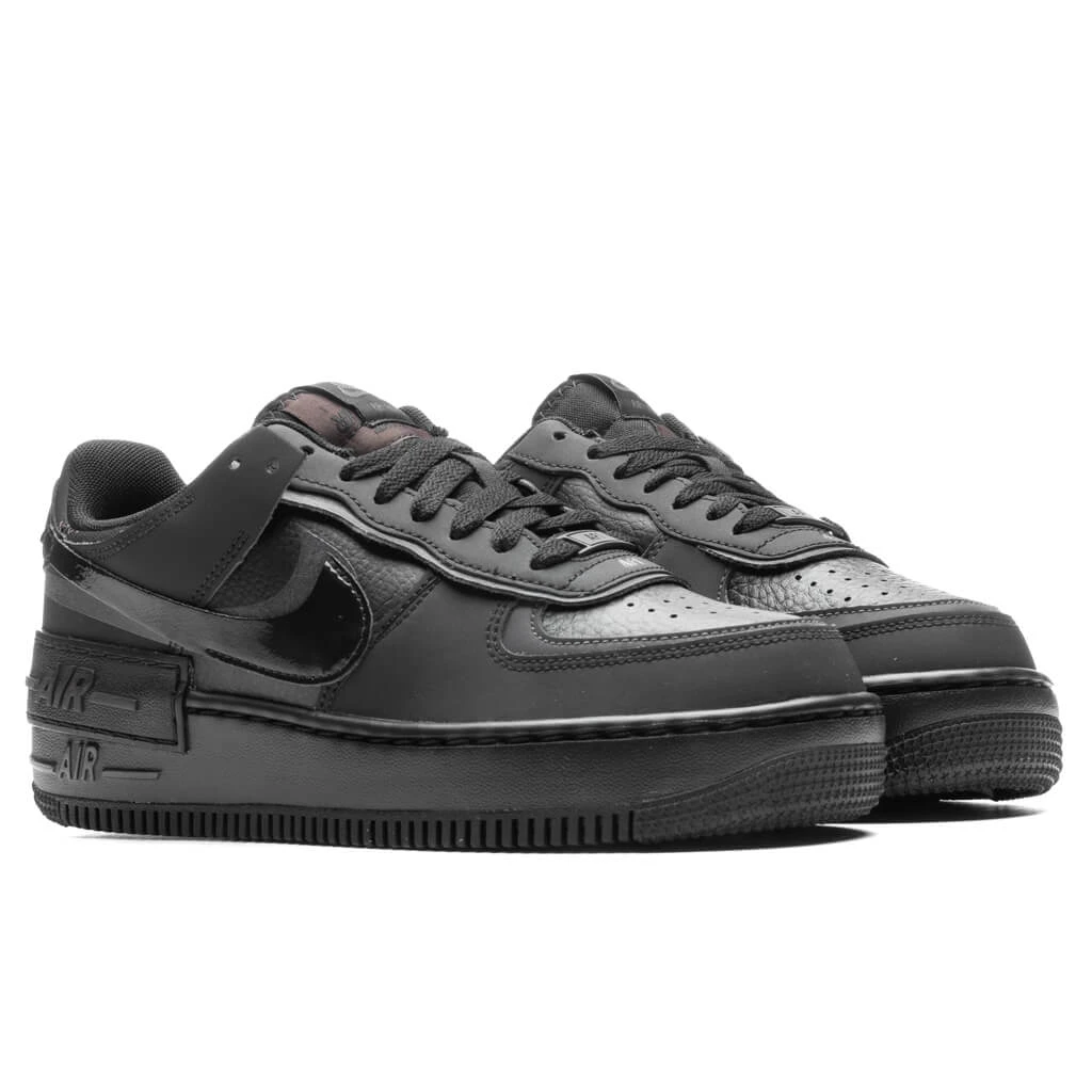 Nike Women's Air Force 1 Shadow - Black/Anthracite/Velvet Brown - Image 2