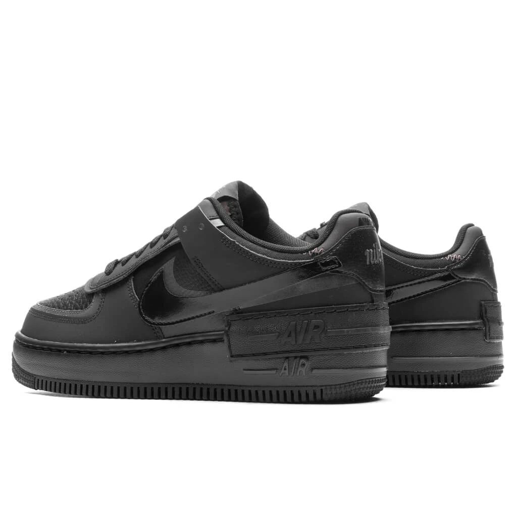 Nike Women's Air Force 1 Shadow - Black/Anthracite/Velvet Brown - Image 3