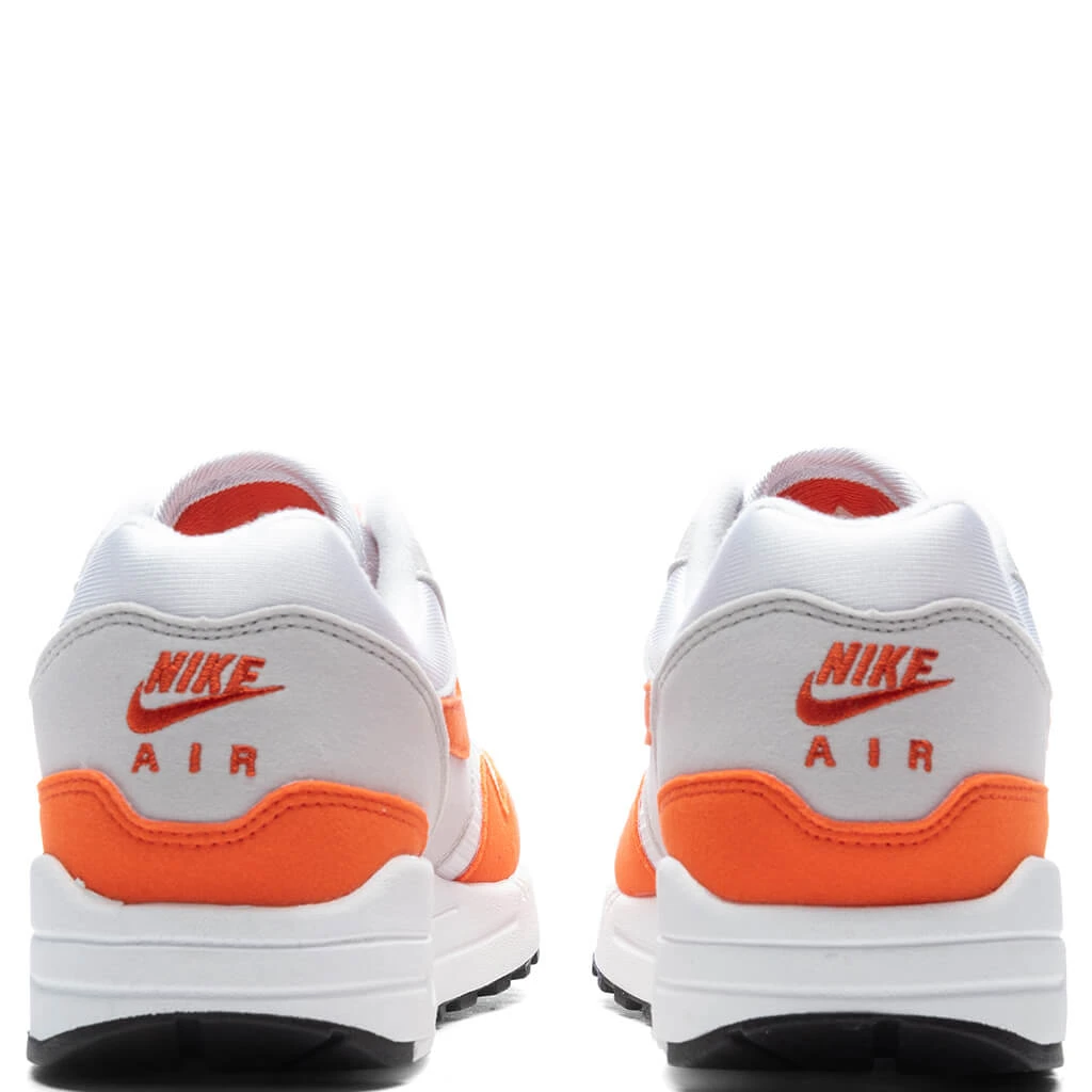 Nike Women's Air Max 1 '87 'Safety Orange' - Neutral Grey/Safety Orange/White - Image 4