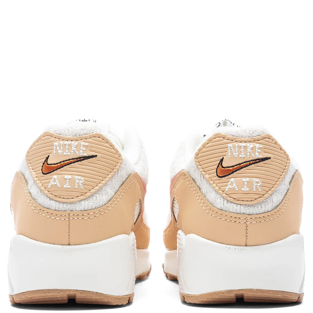 Nike Air Max 90 SE Women’s - Sail/Arctic Orange/Phantom/Onyx - Image 4
