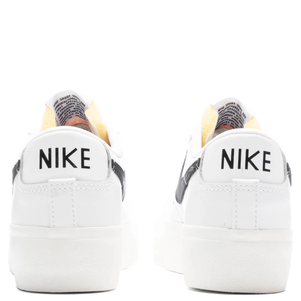 Nike Women's Blazer Low Platform - White/Black/Sail - Image 4