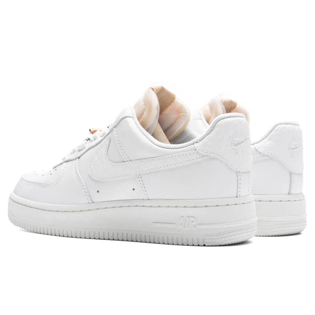 Nike Women's Air Force 1 '07 LX "Bling" - White/Summit White - Image 3