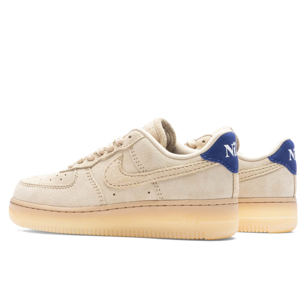 Nike Women's Air Force 1 '07 LX - Grain/Grain/Deep Royal Blue - Image 3