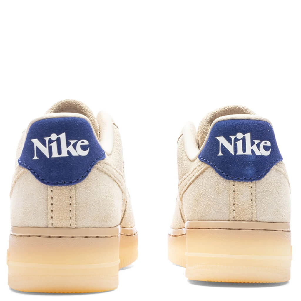 Nike Women's Air Force 1 '07 LX - Grain/Grain/Deep Royal Blue - Image 4