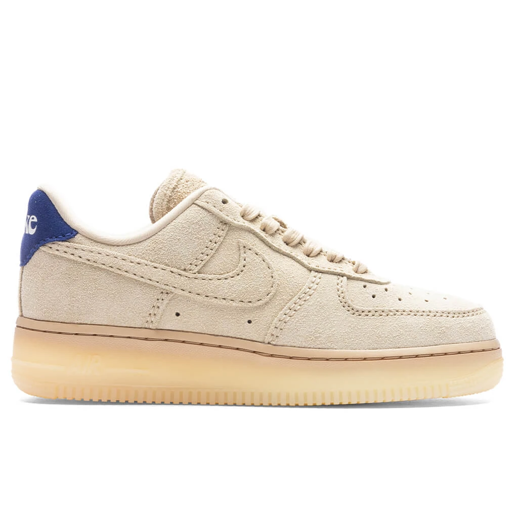 Nike Women's Air Force 1 '07 LX - Grain/Grain/Deep Royal Blue