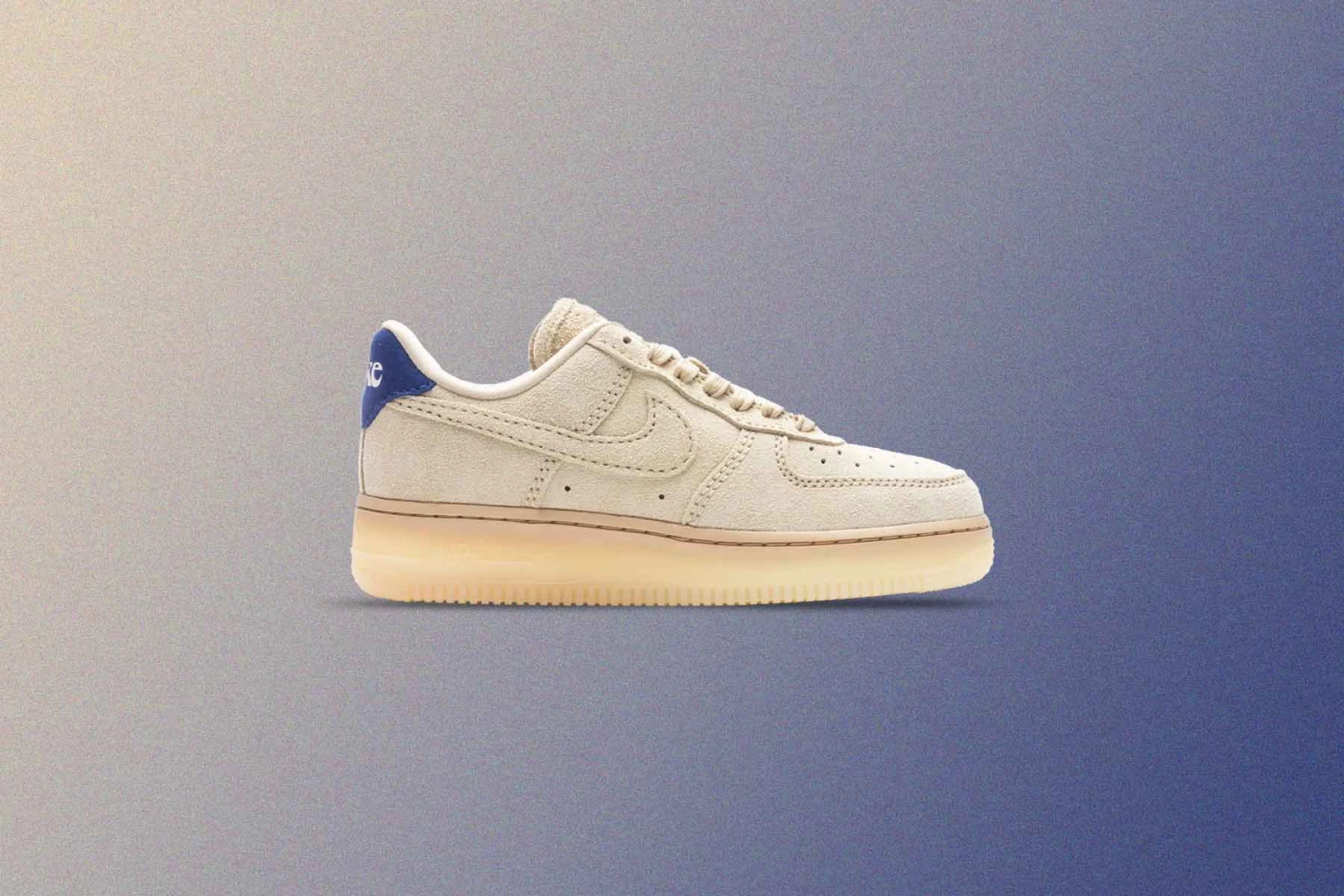 Nike Women's Air Force 1 '07 LX - Grain/Grain/Deep Royal Blue - Image 5