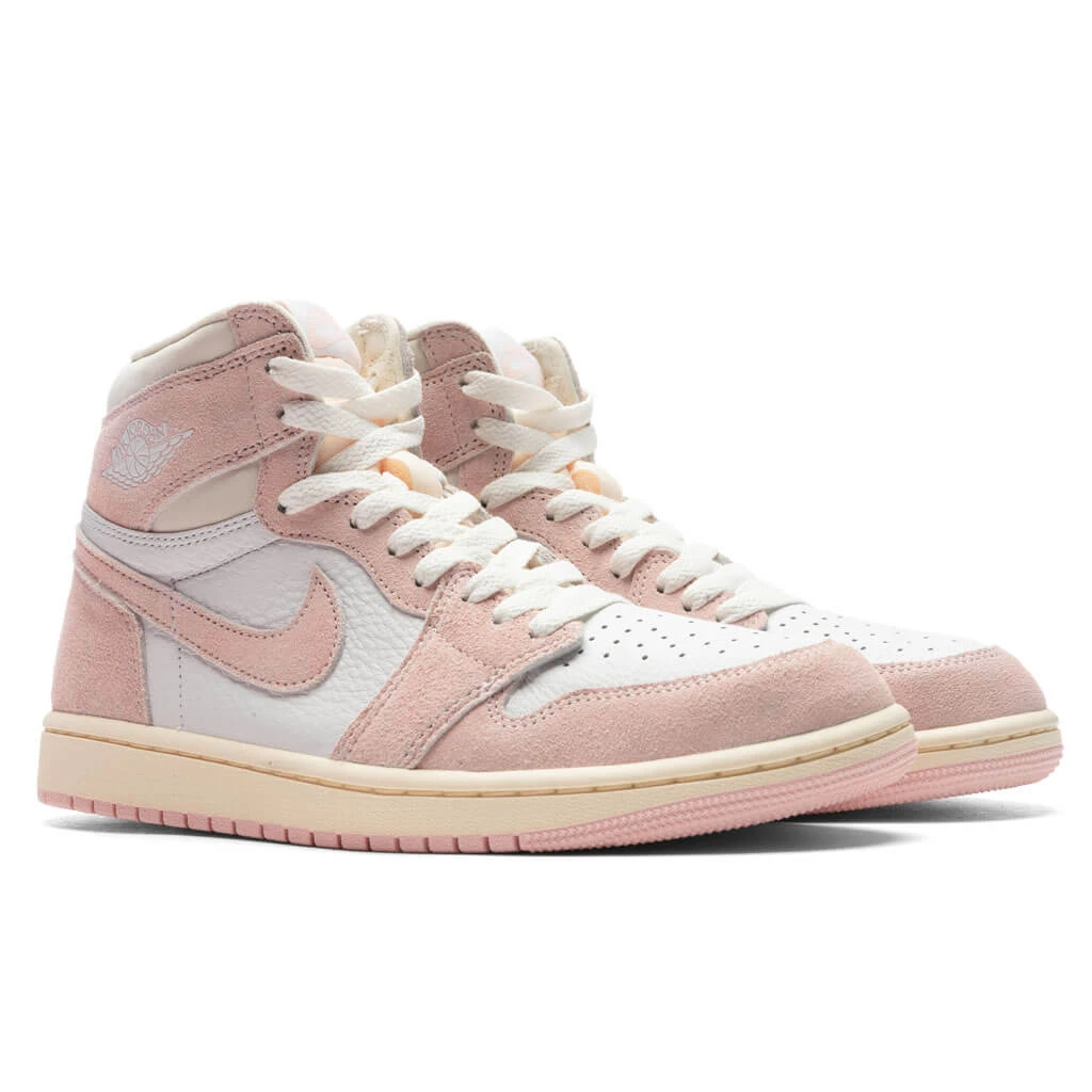 Air Jordan 1 Retro Hi OG Women's Washed Pink - Atmosphere/White/Muslin - Image 2