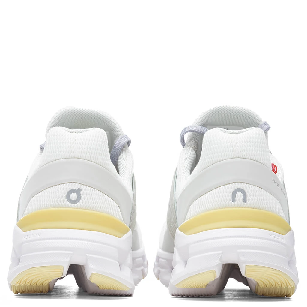 On Women's Cloudswift - White/Limelight - Image 4