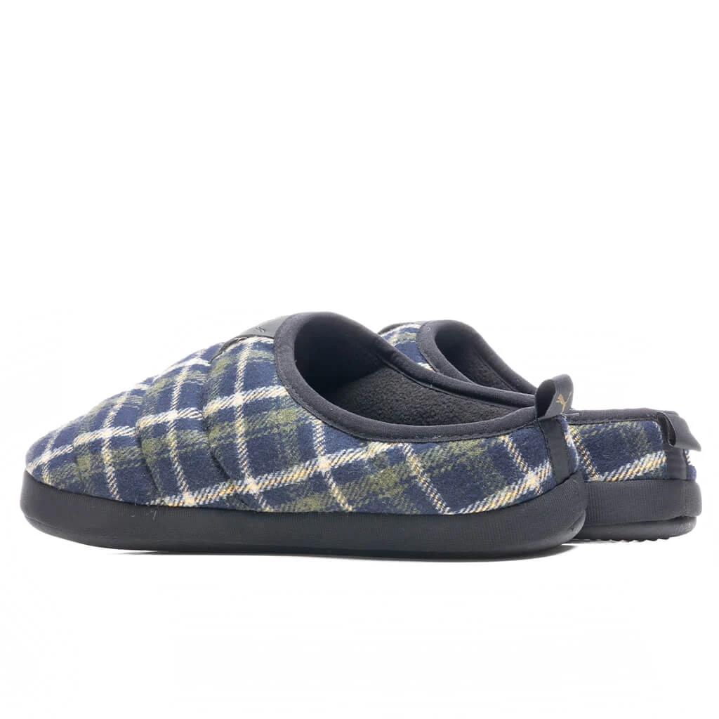 Puma Scuff Flannel Slippers - Green - Image 4
