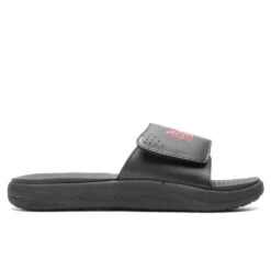 Puma X TMC SoftRide Slides - Black/High Risk Red