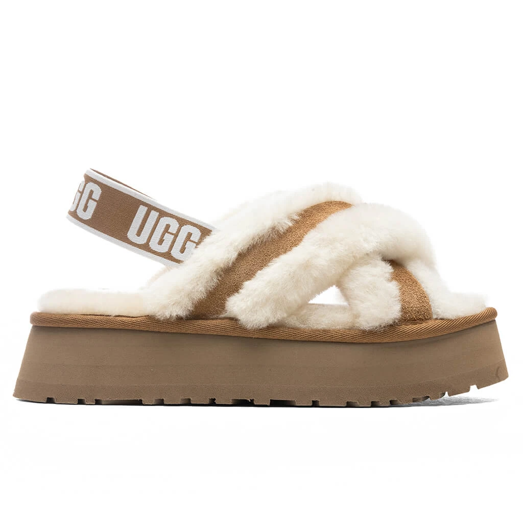 Ugg Women's Disco Cross Slide - Chestnut