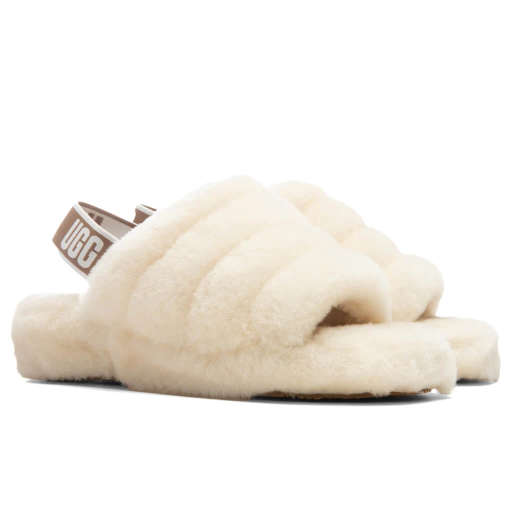 Ugg Women's Fluff Yeah Slide - Natural - Image 2