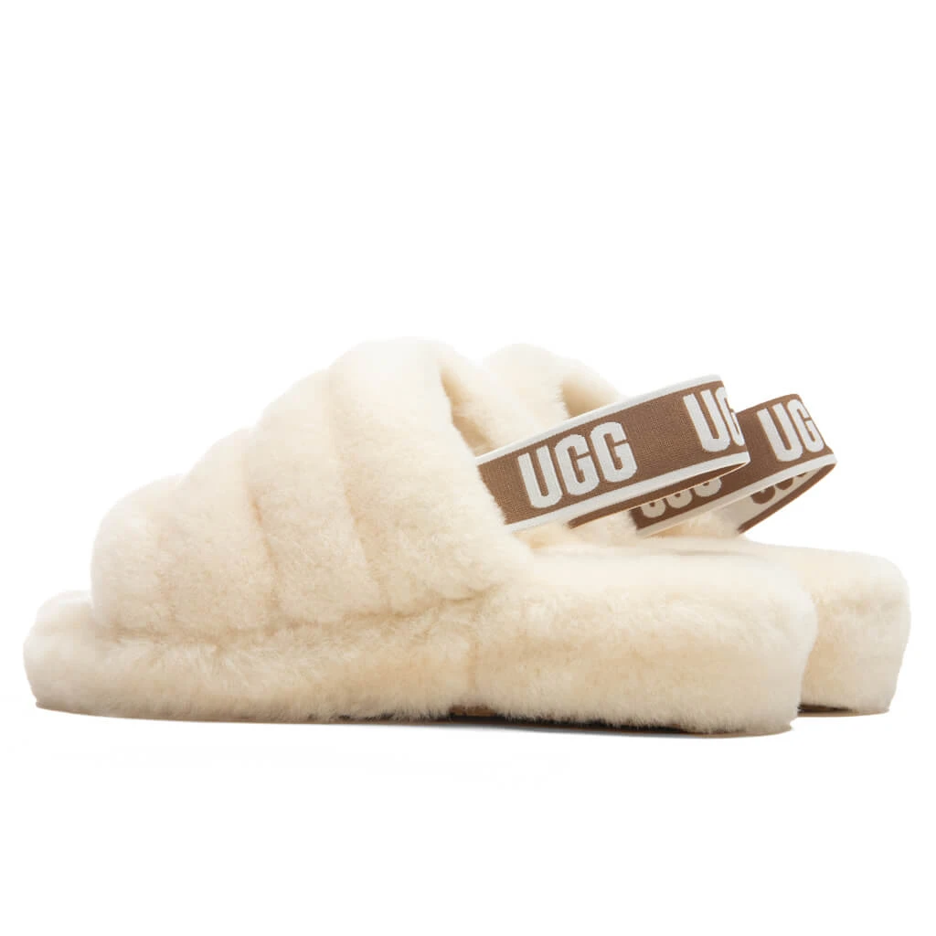 Ugg Women's Fluff Yeah Slide - Natural - Image 3