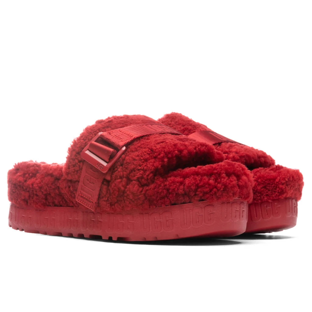 Ugg Women's Fluffita Slipper - Ribbon Red - Image 2